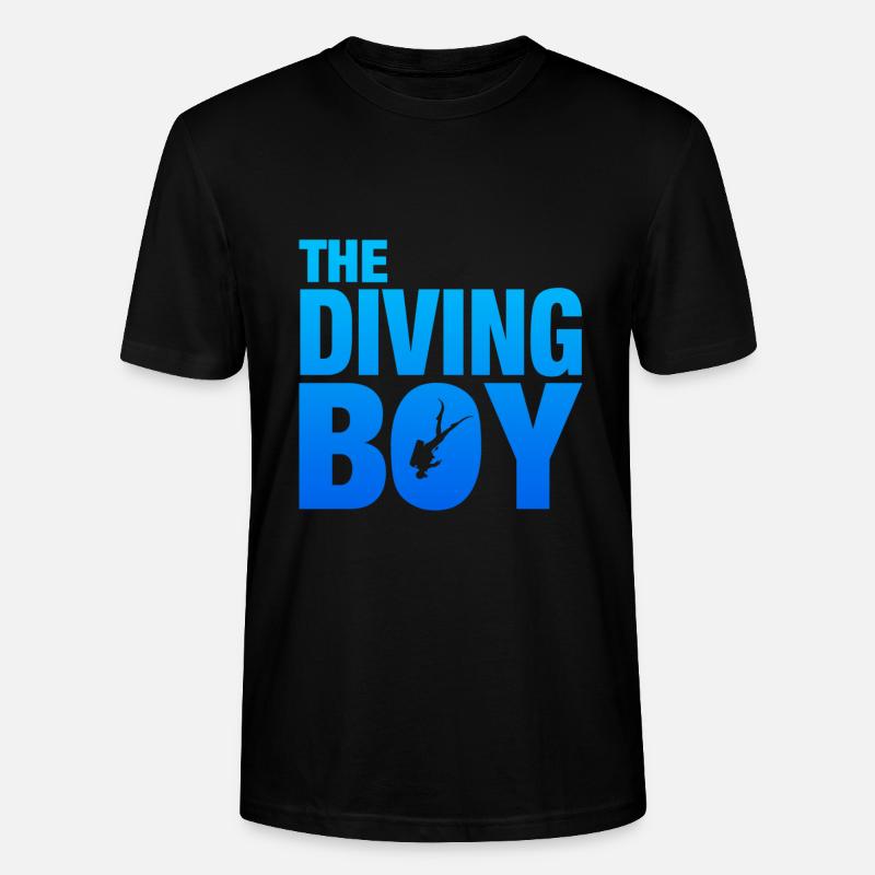 Diving, Tauchen - Stanley/Stella Unisex Bio-T-Shirt CRAFTER - Schwarz