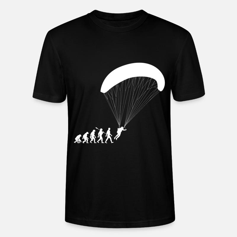 Evolution Parapente Vol - T-shirt bio CRAFTER Stanley Stella Unisexe - noir