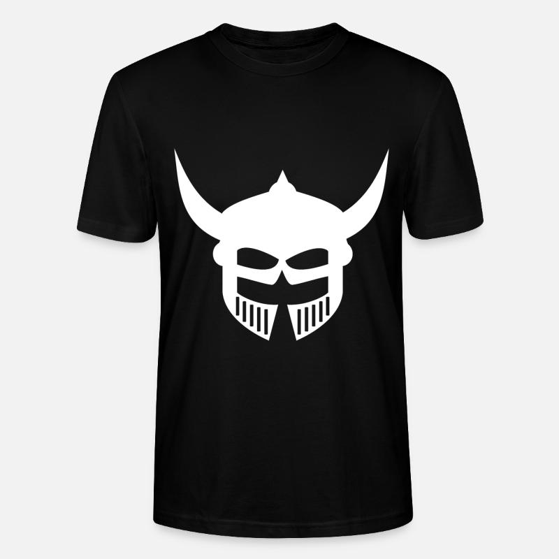 Conception de casque barbare - T-shirt bio CRAFTER Stanley Stella Unisexe - noir