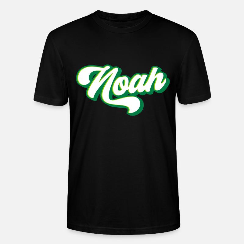 Noah | Farben änderbar - Stanley/Stella Unisex Bio-T-Shirt CRAFTER - Schwarz