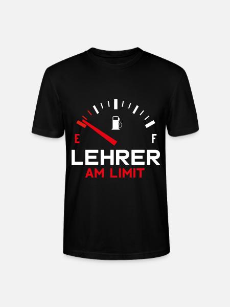 LEHRER AM LIMIT - Stanley/Stella Unisex Bio-T-Shirt CRAFTER - Schwarz