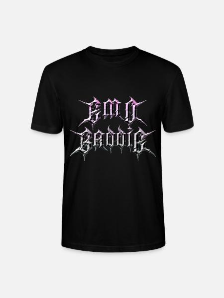 Emo Baddie! Emo Aesthetic Goth - Stanley/Stella CRAFTER Unisex Organic T-Shirt - black