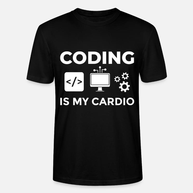 Software Development Software Developer Developer - Stanley/Stella CRAFTER Unisex Organic T-Shirt - black