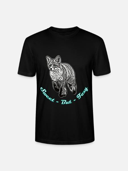 Sweet but Foxy - Stanley/Stella CRAFTER Unisex Organic T-Shirt - black