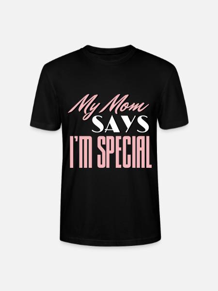 Min mor siger, at jeg er speciel sjov sarkastisk ordsprog - Stanley Stella CRAFTER unisex økologisk-T-shirt - sort