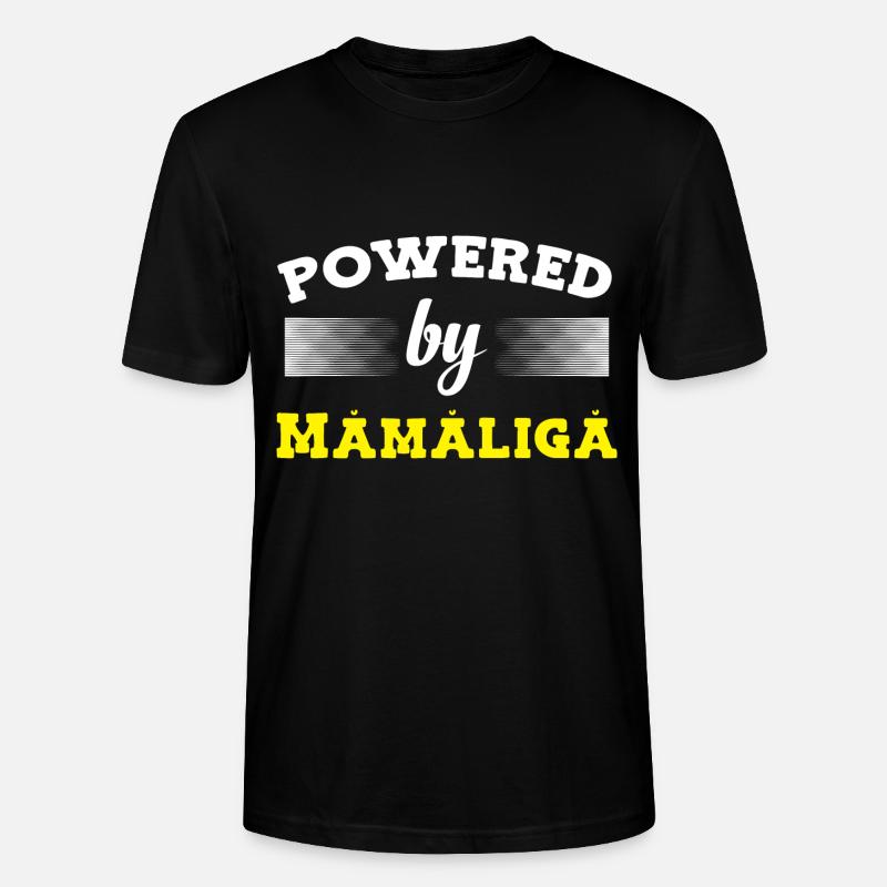 Propulsé par Mamaliga - T-shirt bio CRAFTER Stanley Stella Unisexe - noir