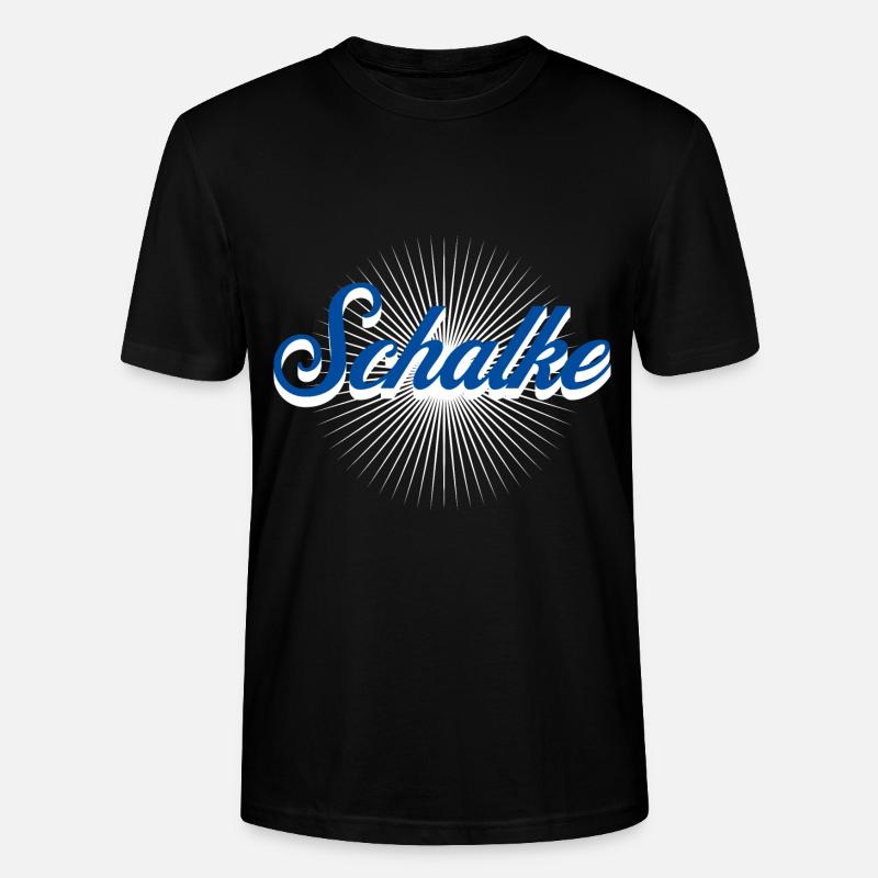 Schalke - Stanley/Stella Unisex Bio-T-Shirt CRAFTER - Schwarz