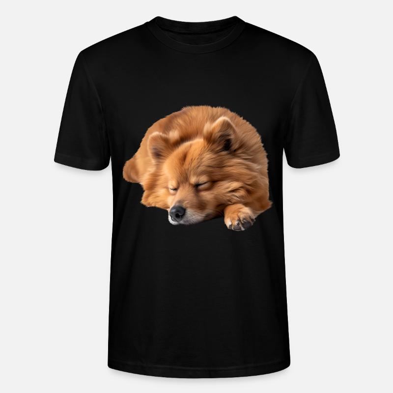 Finnish Spitz - Stanley/Stella Unisex Bio-T-Shirt CRAFTER - Schwarz
