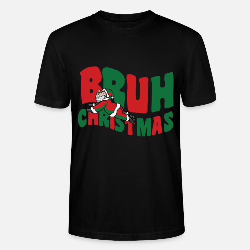 Bouillon de Noël Meme - T-shirt bio CRAFTER Stanley Stella Unisexe - noir