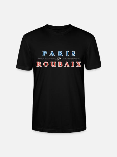 Paris Roubaix - Stanley/Stella CRAFTER Unisex Organic T-Shirt - black