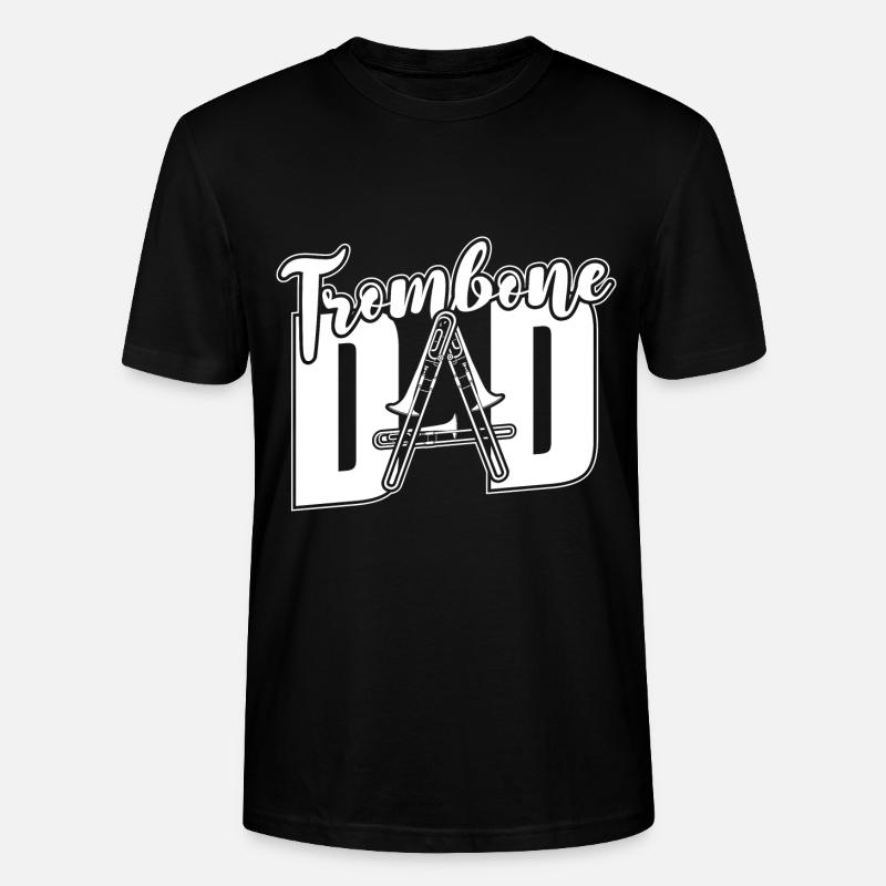Trombone - T-shirt bio CRAFTER Stanley Stella Unisexe - noir