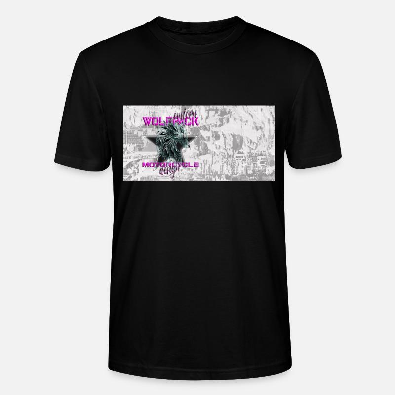 Wolfpack Customs - Stanley/Stella Unisex Bio-T-Shirt CRAFTER - Schwarz