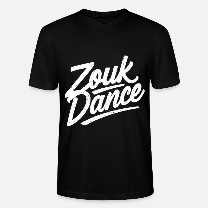 Zouk Dance Gift - Stanley/Stella CRAFTER Unisex Organic T-Shirt - black