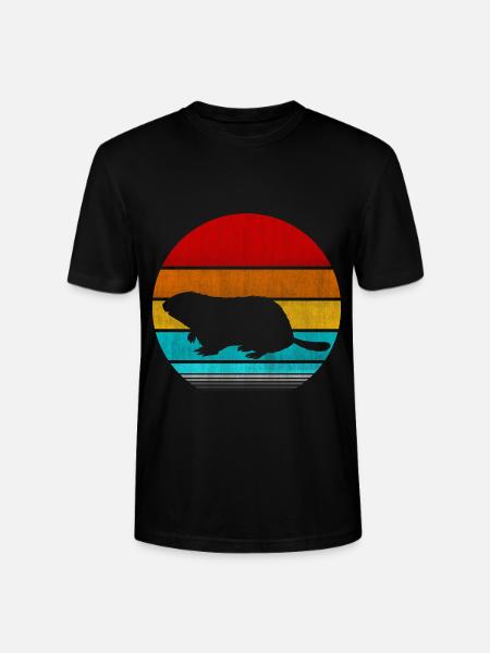 marmotte - T-shirt bio CRAFTER Stanley Stella Unisexe - noir