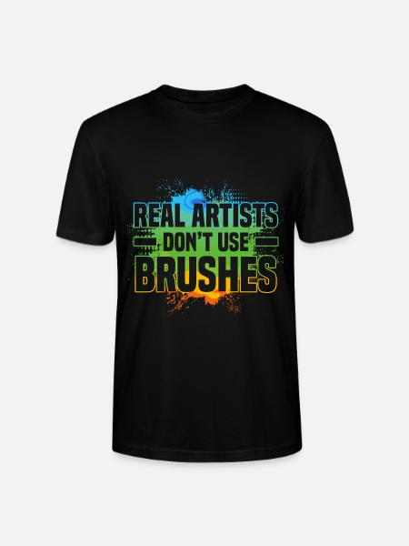 Acrylgießen - Stanley/Stella Unisex Bio-T-Shirt CRAFTER - Schwarz