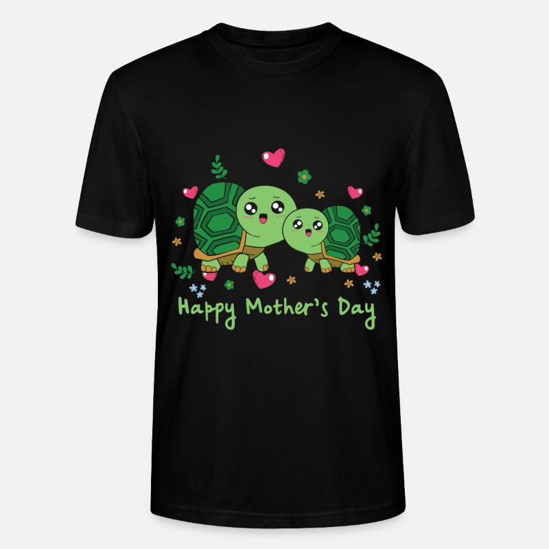 happy Mothersday - Stanley/Stella Unisex Bio-T-Shirt CRAFTER - Schwarz