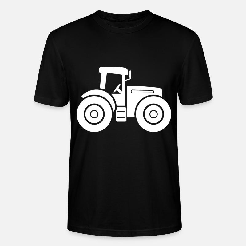 Traktor - Stanley/Stella Unisex Bio-T-Shirt CRAFTER - Schwarz