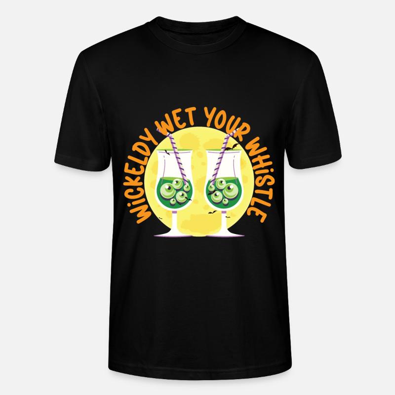 Feuchte deine Pfeife an - Stanley/Stella Unisex Bio-T-Shirt CRAFTER - Schwarz