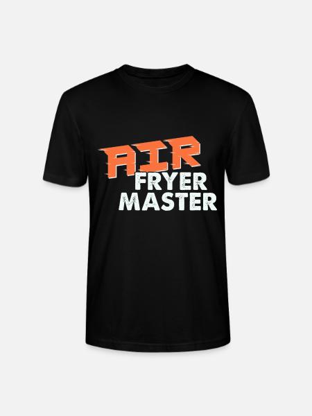 Heißluftfritteuse Master Culinary Crafts - Stanley/Stella Unisex Bio-T-Shirt CRAFTER - Schwarz
