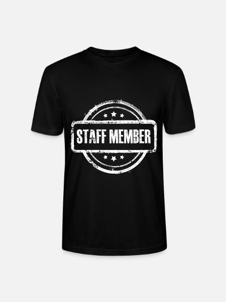 Staff Stamp - Stanley/Stella CRAFTER Unisex Organic T-Shirt - black