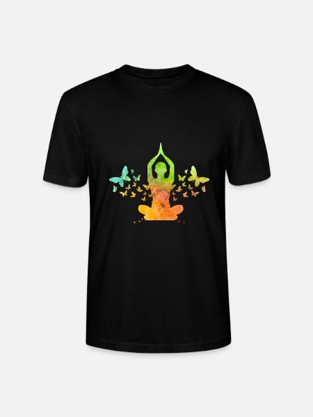 yoga - T-shirt bio CRAFTER Stanley Stella Unisexe - noir