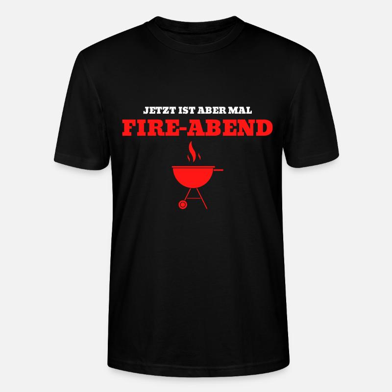 C’est le soir du feu - T-shirt bio CRAFTER Stanley Stella Unisexe - noir