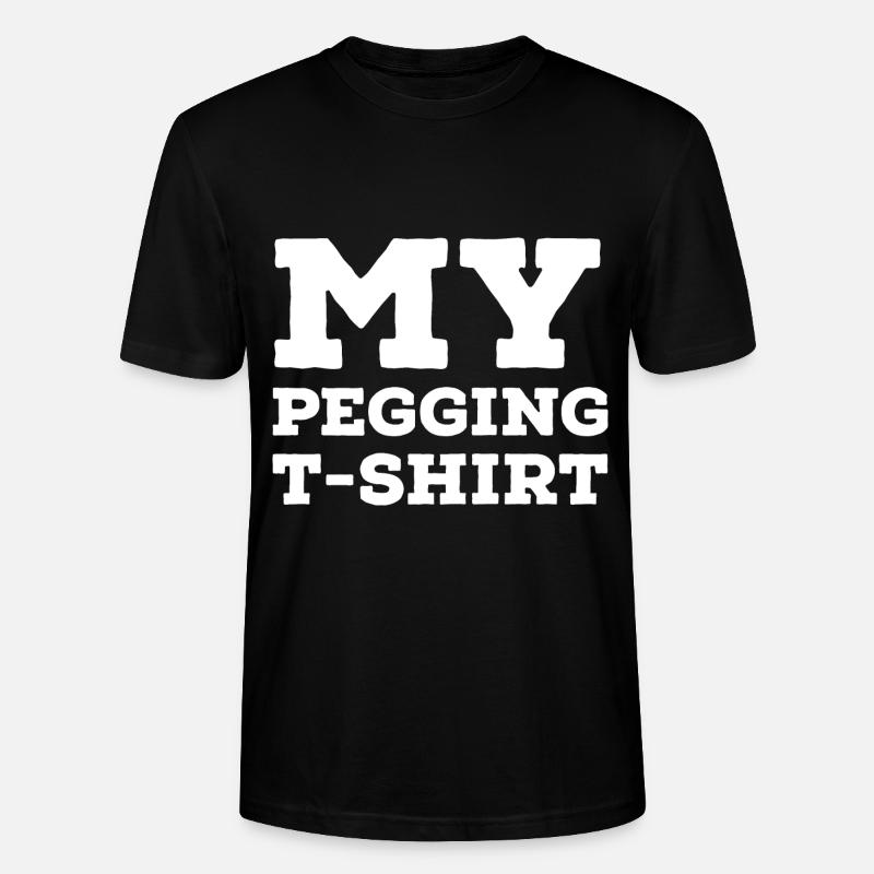 Pegging - Stanley/Stella Unisex Bio-T-Shirt CRAFTER - Schwarz