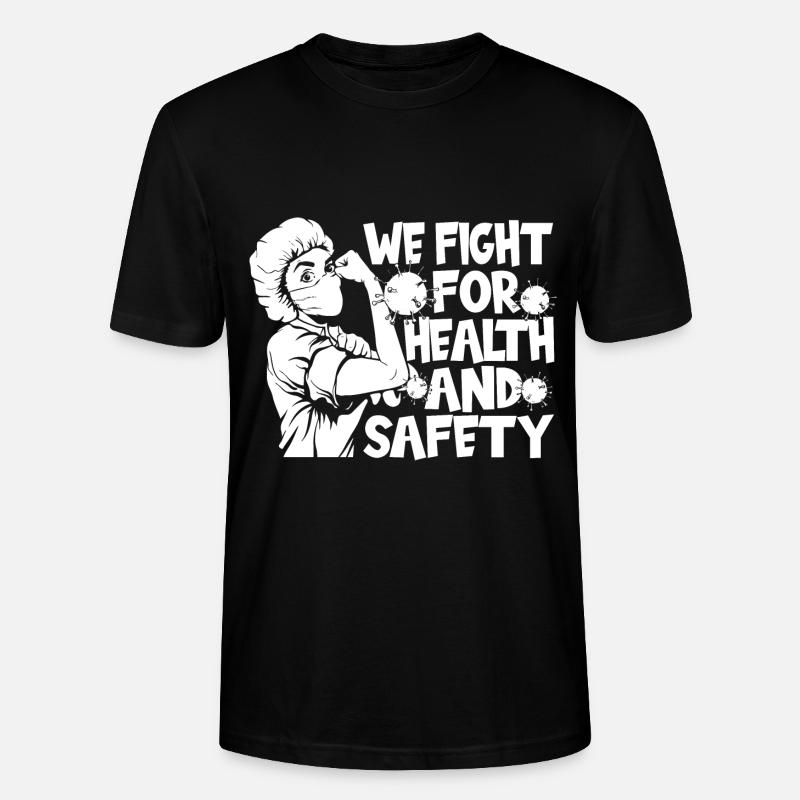 Krankenschwester - Stanley/Stella Unisex Bio-T-Shirt CRAFTER - Schwarz