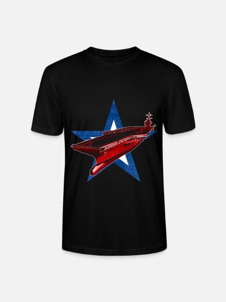 Porte-avions - T-shirt bio CRAFTER Stanley Stella Unisexe - noir
