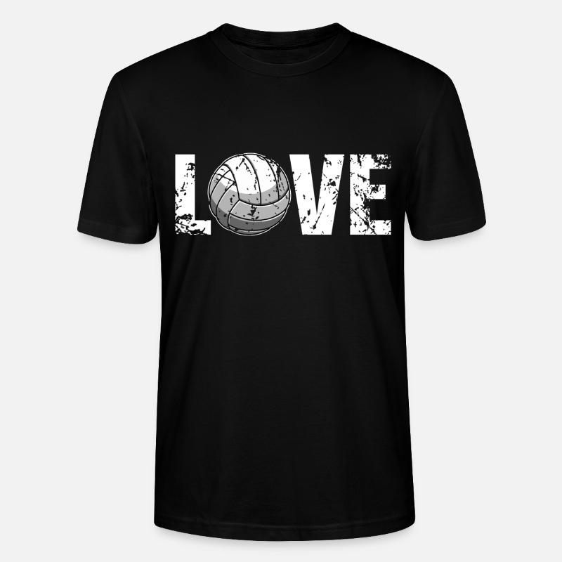Volleyball - Stanley/Stella Unisex Bio-T-Shirt CRAFTER - Schwarz