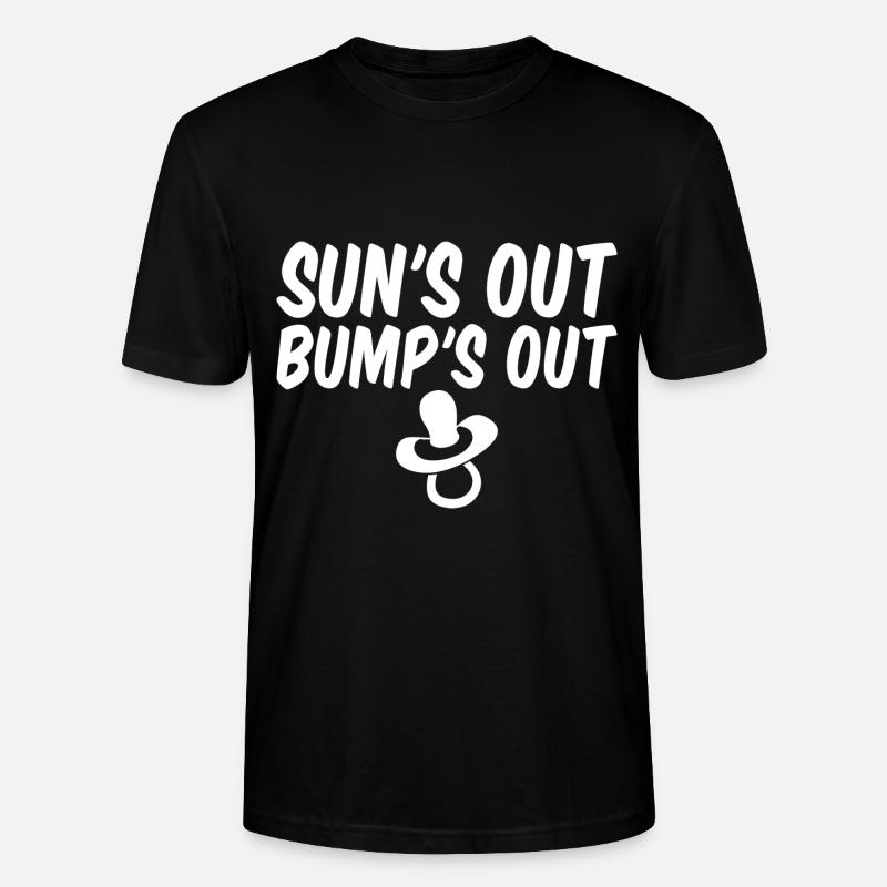 Sun's Out Bump's Out 2 - Stanley/Stella Unisex Bio-T-Shirt CRAFTER - Schwarz