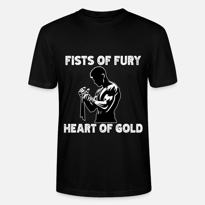 Boxe Boxer Boxe Citation - T-shirt bio CRAFTER Stanley Stella Unisexe - noir