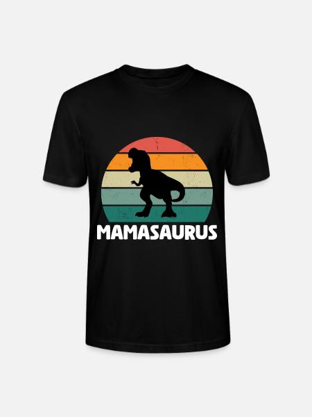 Mamasaurus - Stanley/Stella CRAFTER Unisex Organic T-Shirt - black