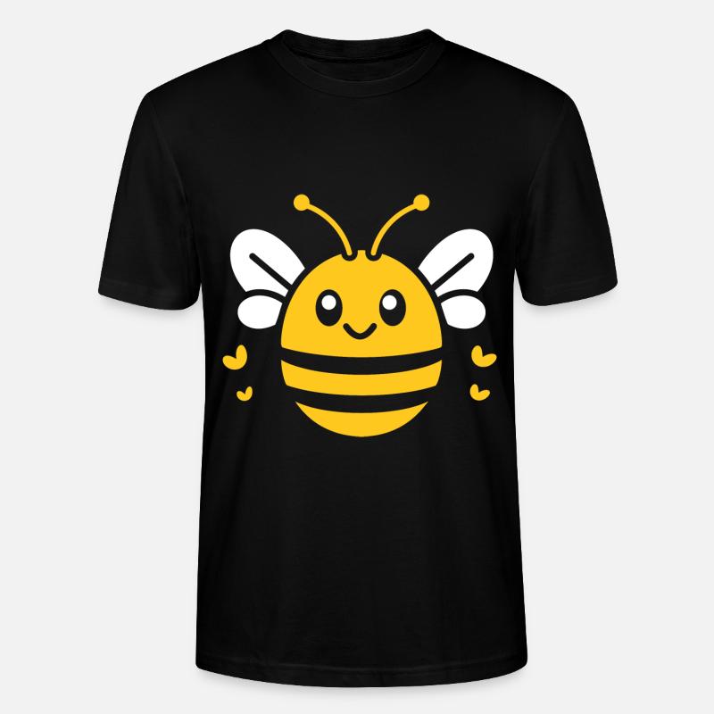 Biene - Stanley/Stella Unisex Bio-T-Shirt CRAFTER - Schwarz