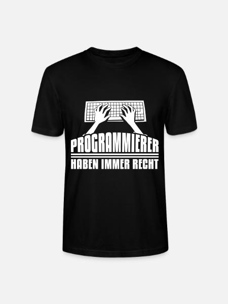 Programmierer Coder Software Entwickler - Stanley/Stella Unisex Bio-T-Shirt CRAFTER - Schwarz