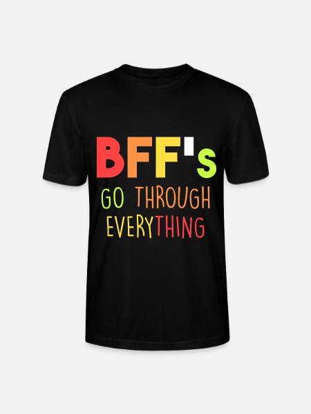 BFFs do it all - Stanley/Stella CRAFTER Unisex Organic T-Shirt - black