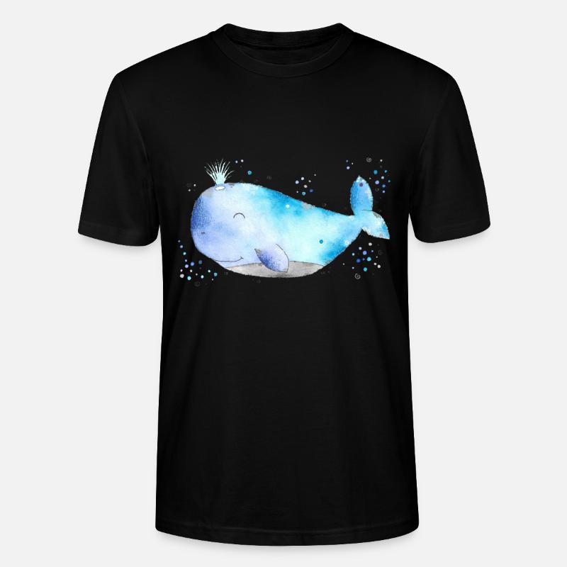 Wal Willy - Stanley/Stella Unisex Bio-T-Shirt CRAFTER - Schwarz