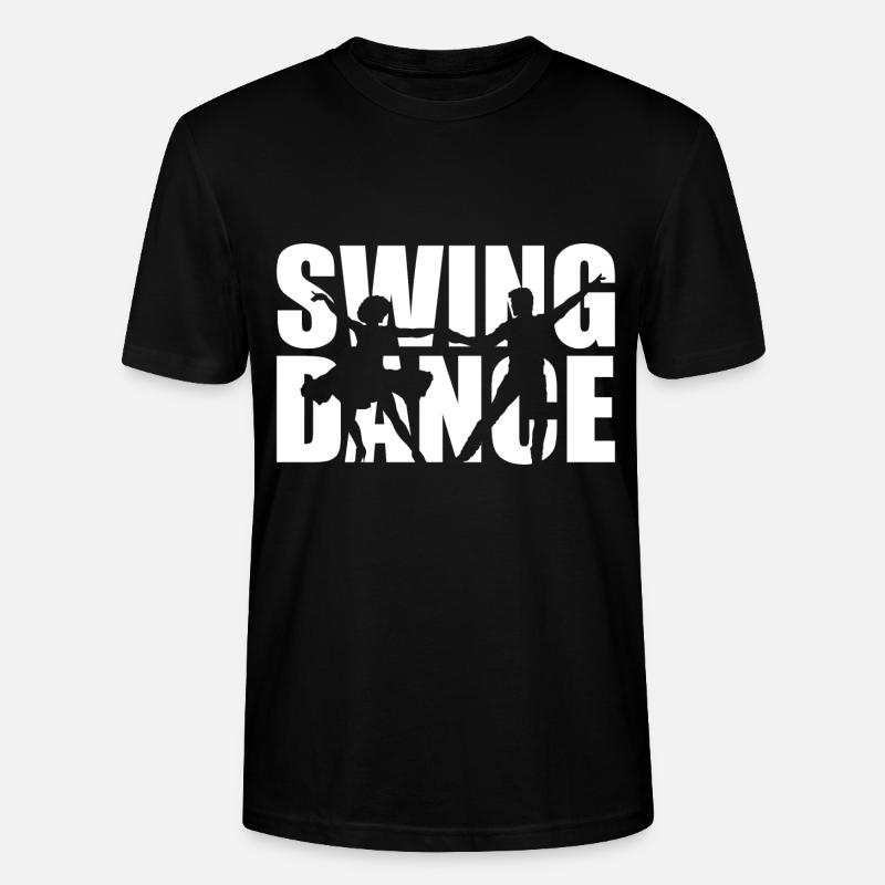 Swing Tänzer - Stanley/Stella Unisex Bio-T-Shirt CRAFTER - Schwarz
