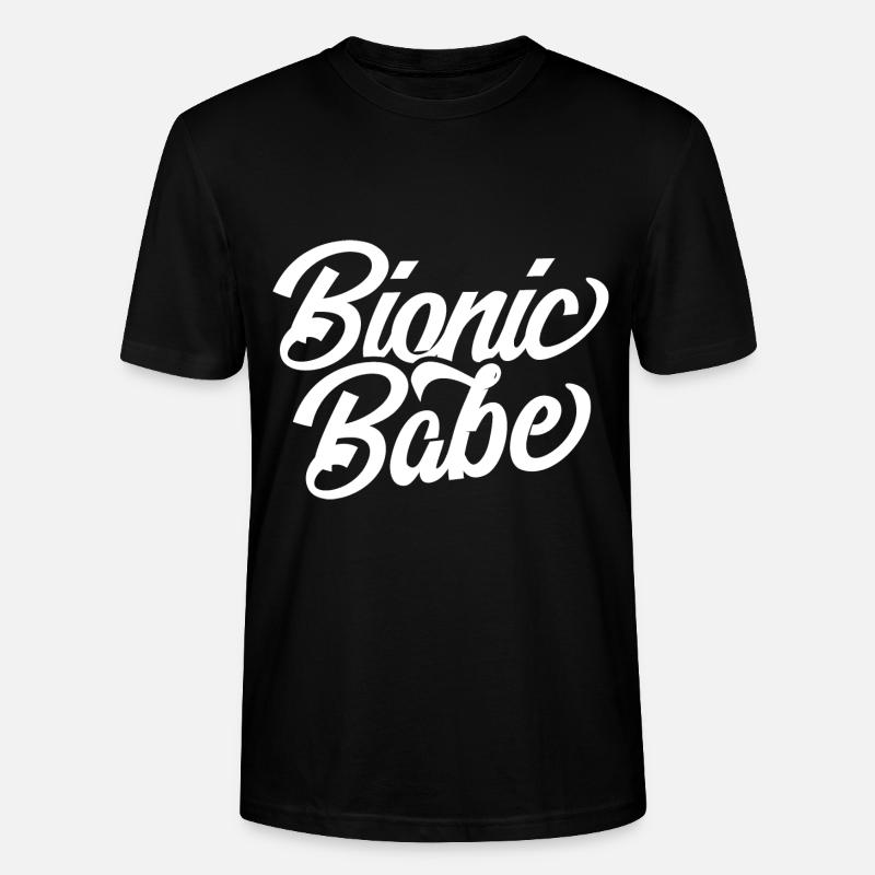 Prosthetic prosthesis Bionic prostheses - Stanley/Stella CRAFTER Unisex Organic T-Shirt - black