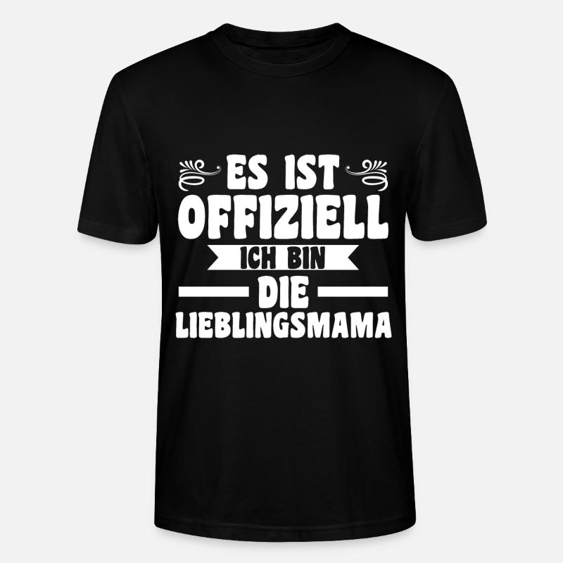 Mutter Mama - Stanley/Stella Unisex Bio-T-Shirt CRAFTER - Schwarz