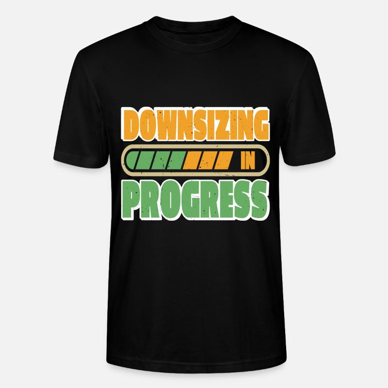 Downsizing In Progress 23 - Stanley/Stella Unisex Bio-T-Shirt CRAFTER - Schwarz