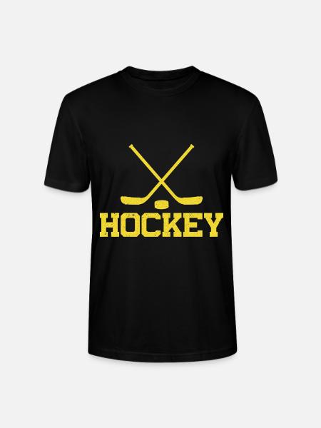 le hockey - T-shirt bio CRAFTER Stanley Stella Unisexe - noir