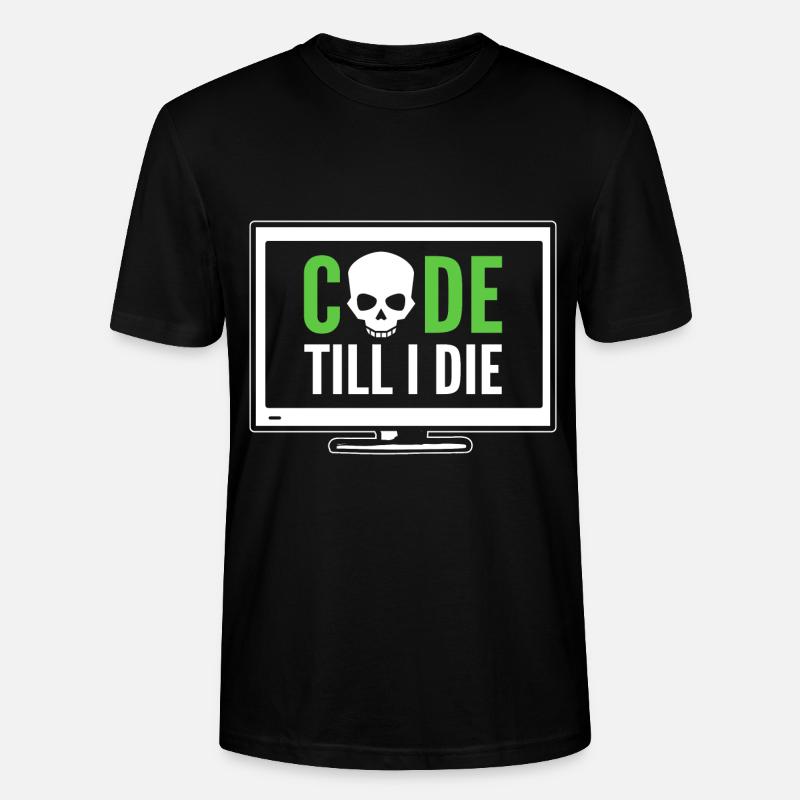 Computerprogrammierer Computerspezialist - Stanley/Stella Unisex Bio-T-Shirt CRAFTER - Schwarz