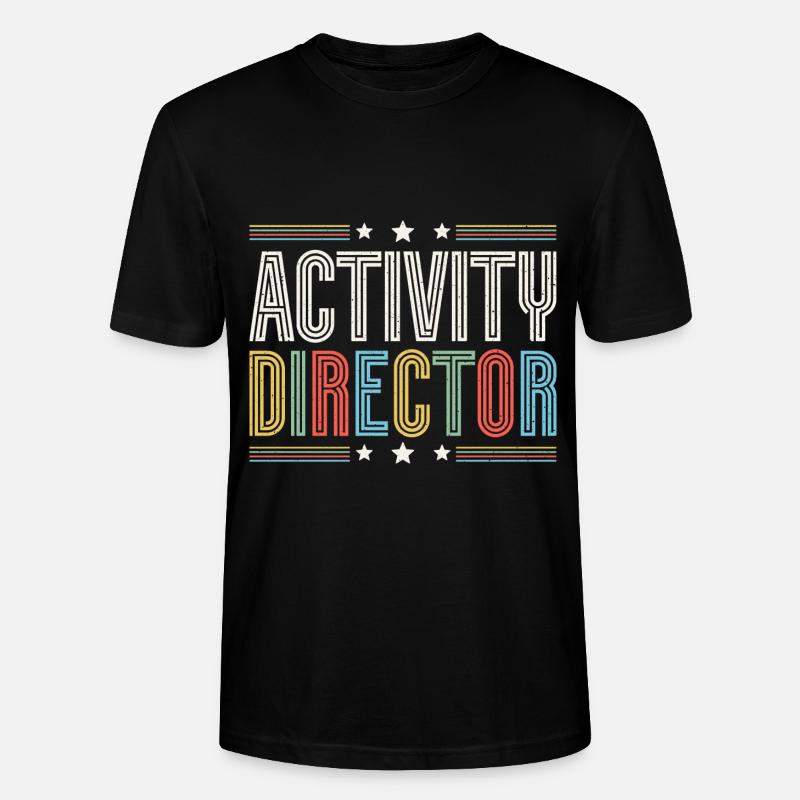 Awesome Activity Director Rock - Stanley/Stella Unisex Bio-T-Shirt CRAFTER - Schwarz