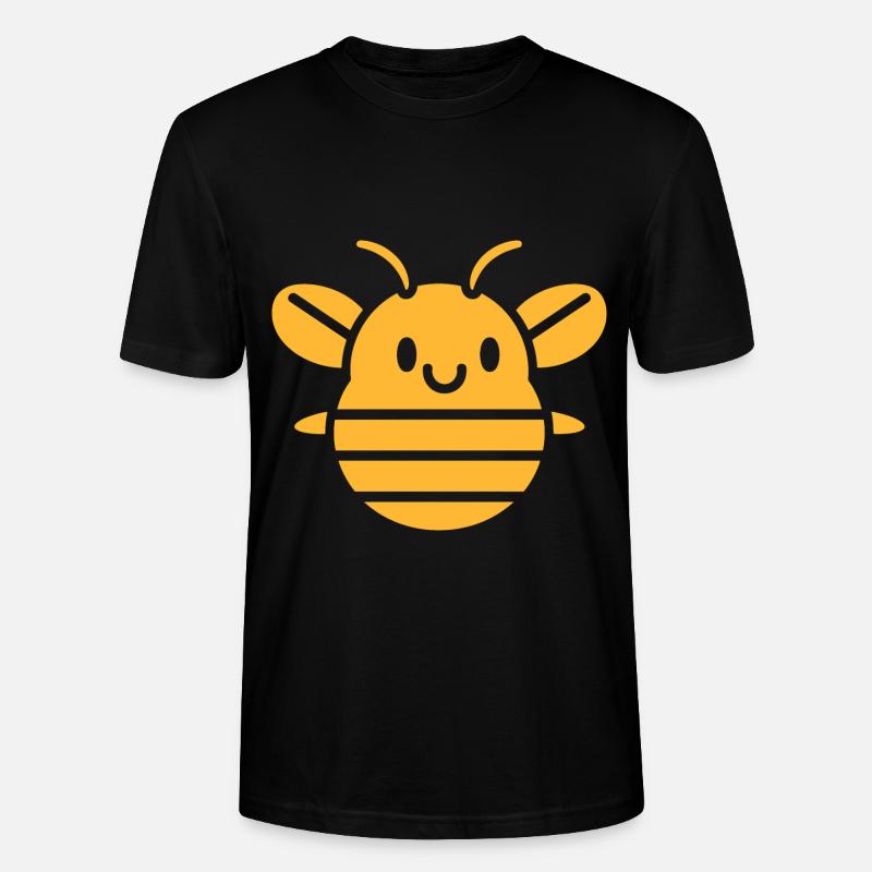 Biene - Stanley/Stella Unisex Bio-T-Shirt CRAFTER - Schwarz