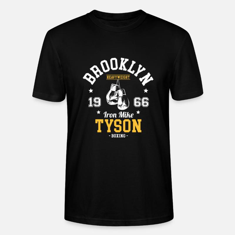 Eisen Mike Tyson - Stanley/Stella Unisex Bio-T-Shirt CRAFTER - Schwarz