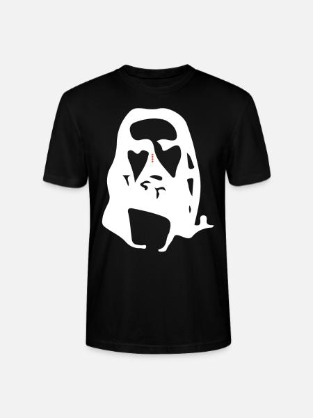 jesus optical illusion - Stanley/Stella CRAFTER Unisex Organic T-Shirt - black