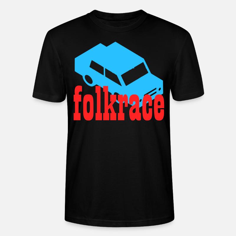 Folkrace - Stanley/Stella Unisex Bio-T-Shirt CRAFTER - Schwarz