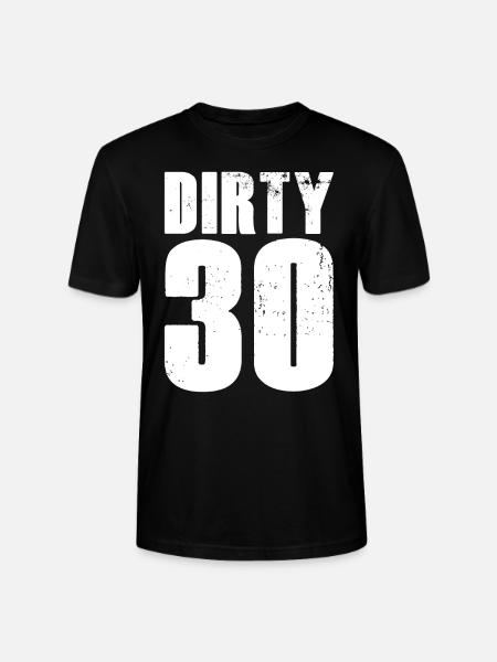 30th birthday - Stanley/Stella CRAFTER Unisex Organic T-Shirt - black
