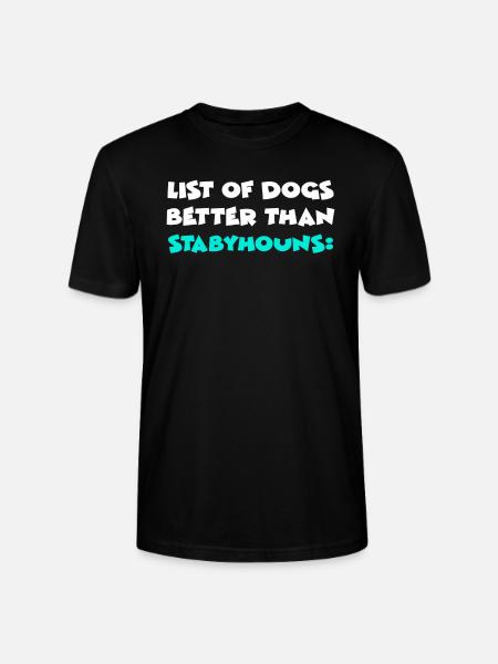 Stabyhoun - T-shirt bio CRAFTER Stanley Stella Unisexe - noir